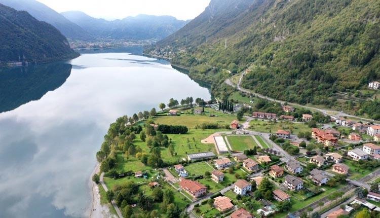 Lago Idro Glamping Boutique boven aanzicht